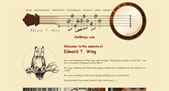 Desktop Screenshot of owlbanjo.com